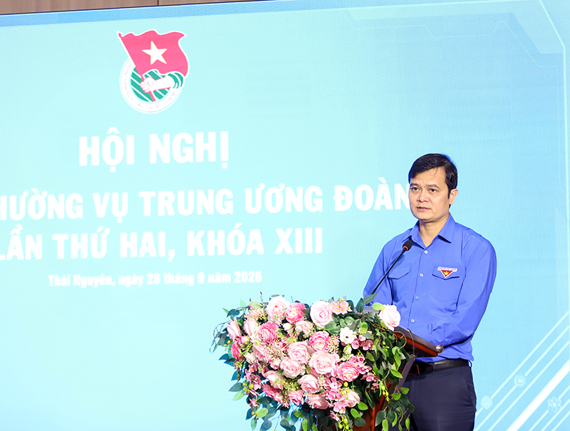 Khai mạc Hội hội nghị Ban Thường vụ Trung ương Đoàn lần thứ 2, khoá XIII